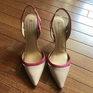 BCBG multi color heels - Size 8 1/2